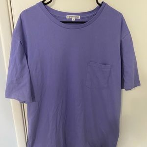 Richer and Poorer pocket crew tee